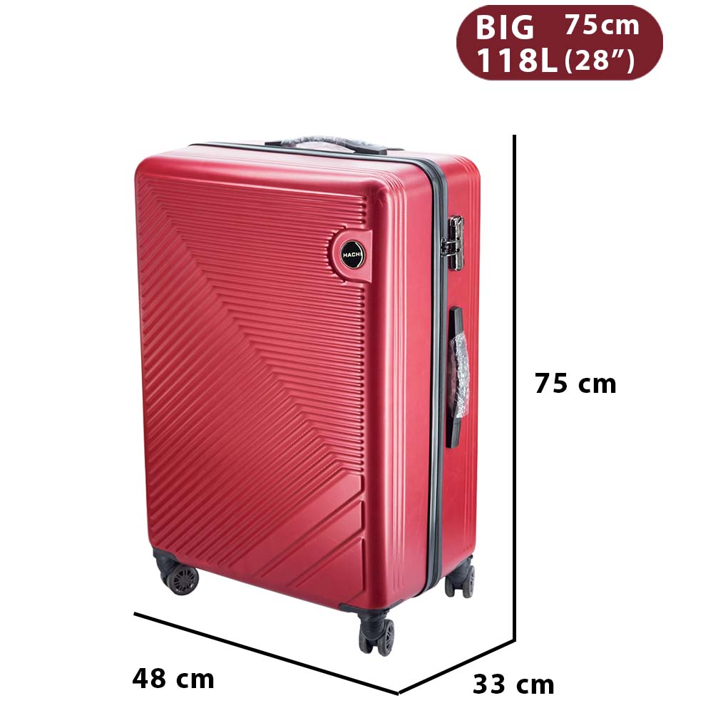 Dollcini, Világjáró Bőrönd, ABS anyagú, Több méretben, Több színben