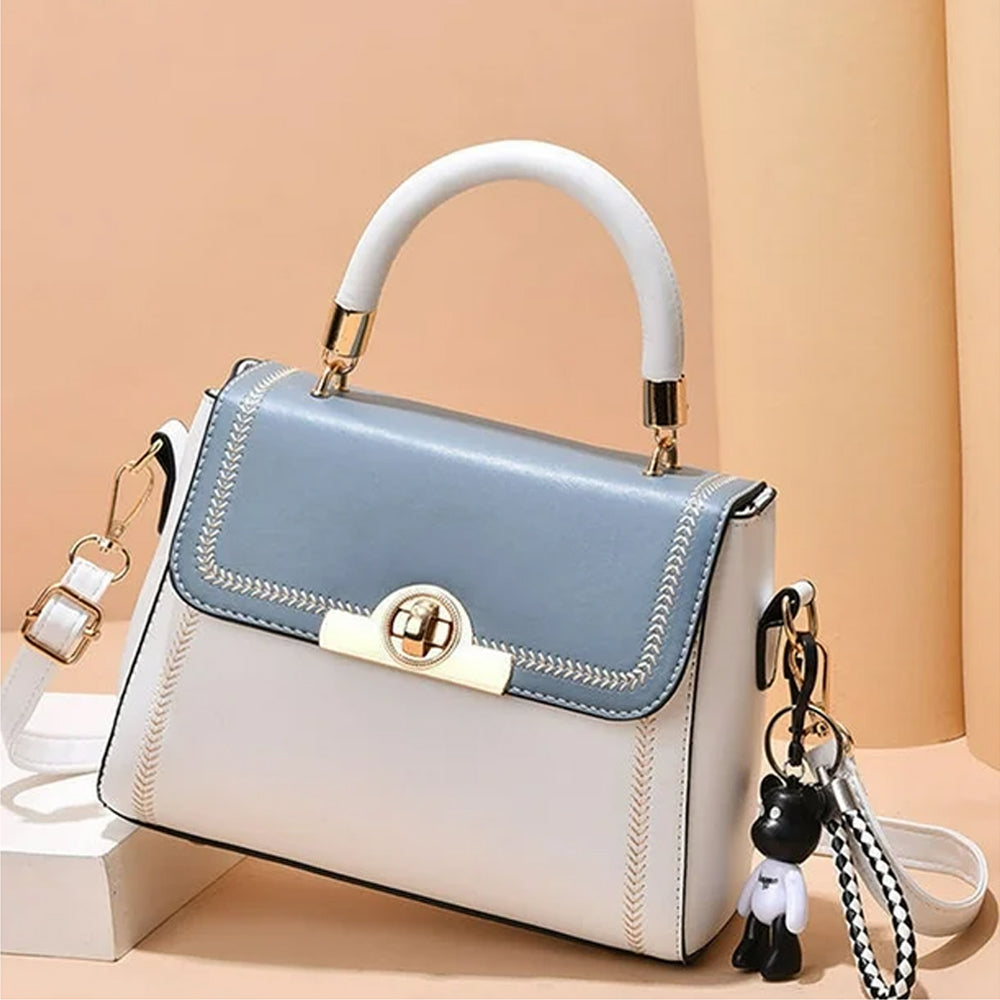 Dollcini Elegant Women's Handbag – Compact Faux Leather, Adjustable Strap