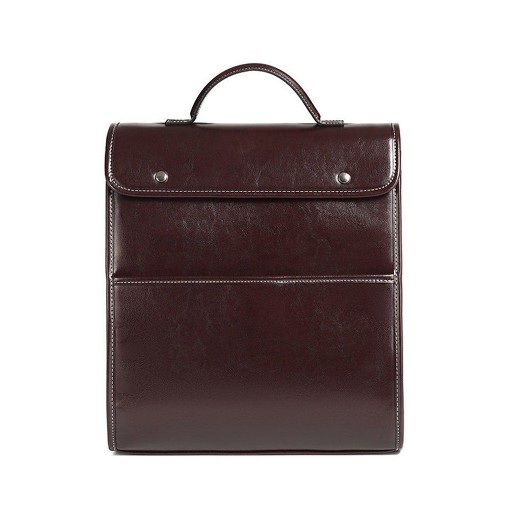 Dollcini valódi bőr női hátizsák – elegáns retro stílus, laptop rekesszel, üzleti és mindennapi használatra,Több színben