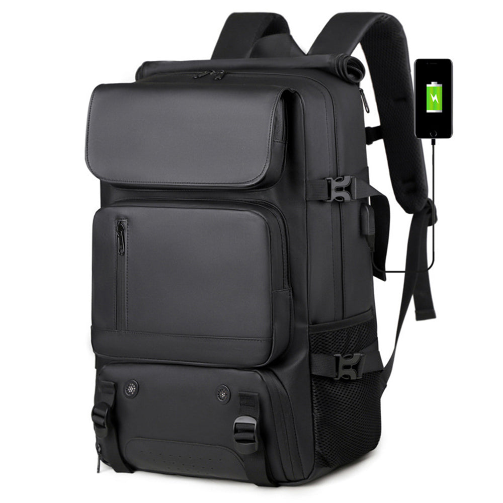 Dollcini Minimalista Vízálló Laptop Hátizsák – Uniszex Elegáns Városi Táska Iskolába, Munkába és Utazáshoz,fekete