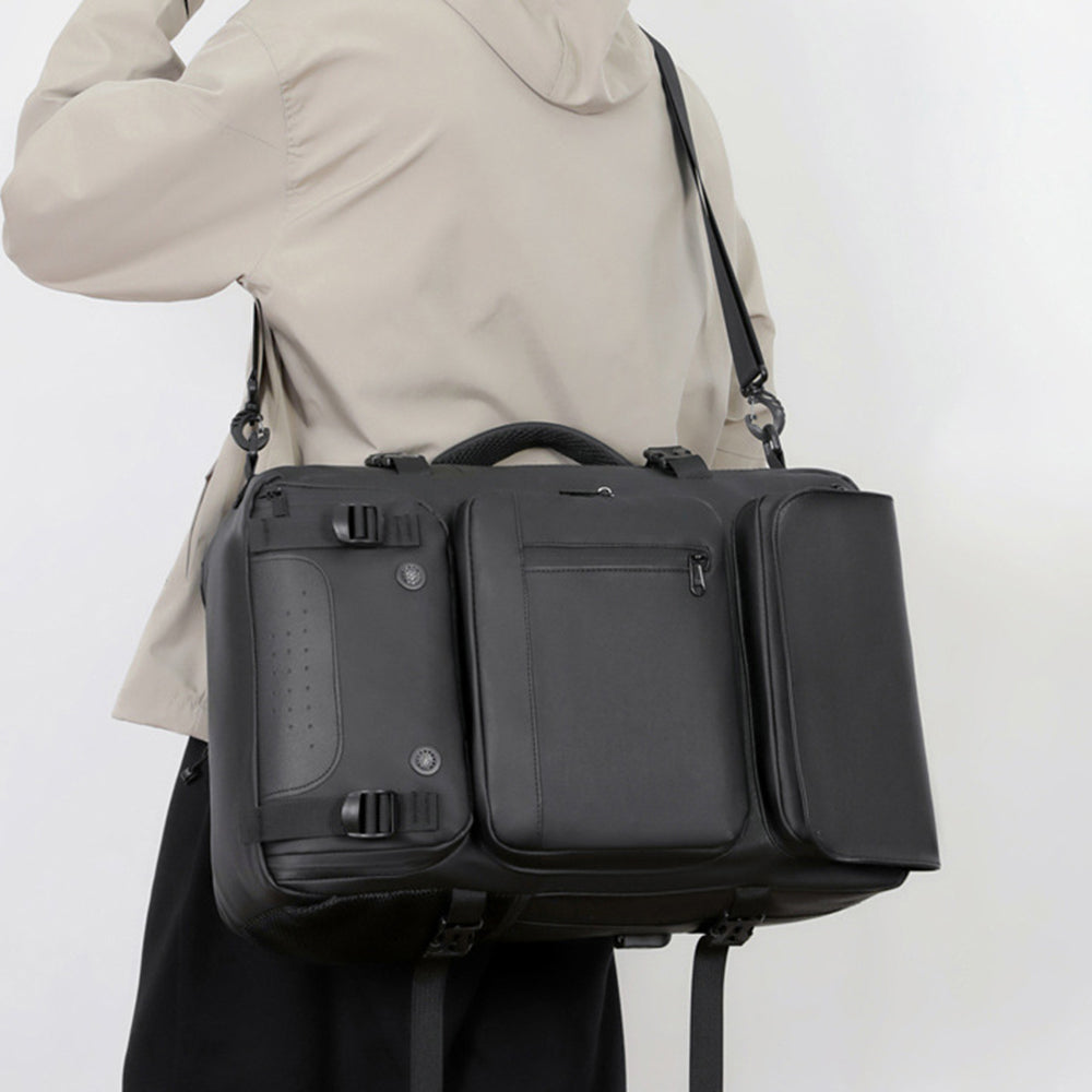 Dollcini Minimalista Vízálló Laptop Hátizsák – Uniszex Elegáns Városi Táska Iskolába, Munkába és Utazáshoz,fekete
