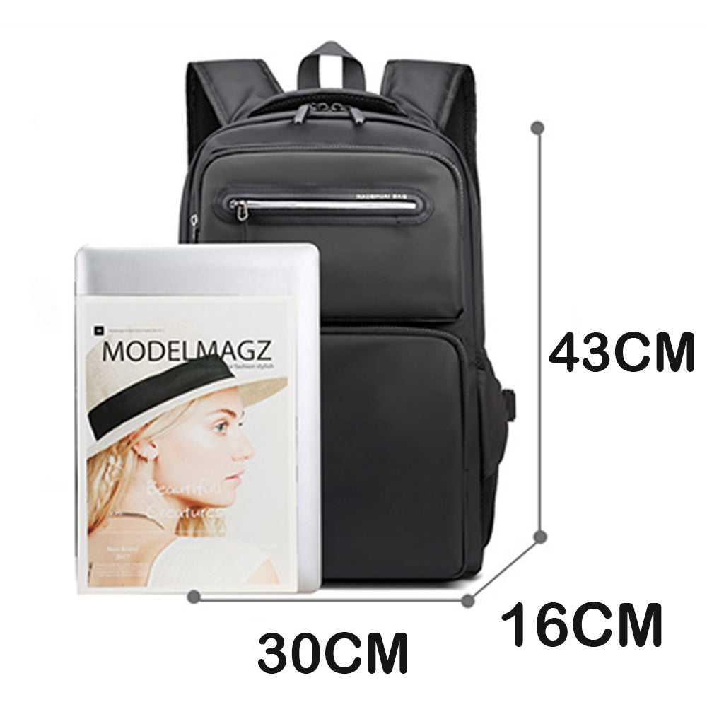 Dollcini Férfi Laptoptáska, Utazó Hátizsák – 15.6" Laptophoz, Vízálló