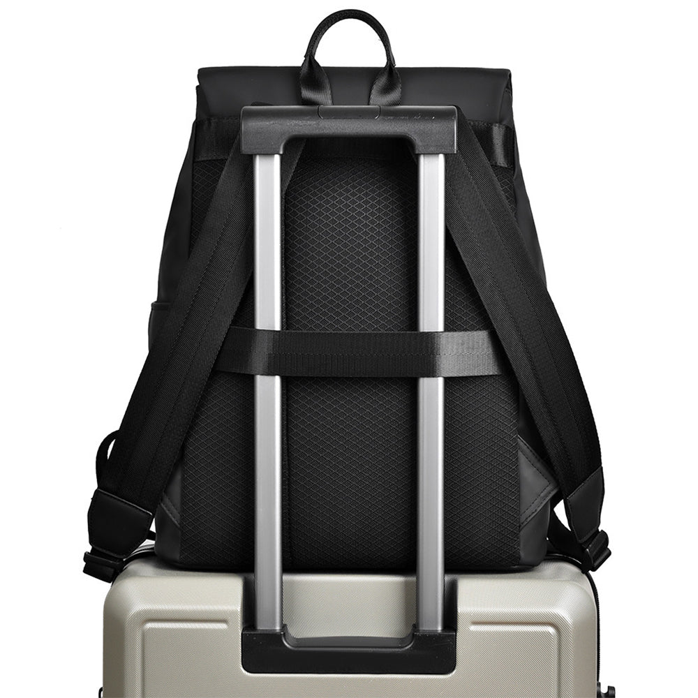 Dollcini Minimalista Vízálló Laptop Hátizsák – Uniszex Elegáns Városi Táska Iskolába, Munkába és Utazáshoz,fekete