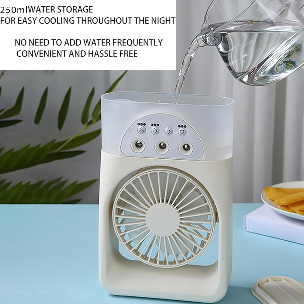 Dollcini Hordozható Nyakba Akasztható és Asztali USB Ventilátor – Csendes és Erőteljes Hűtés