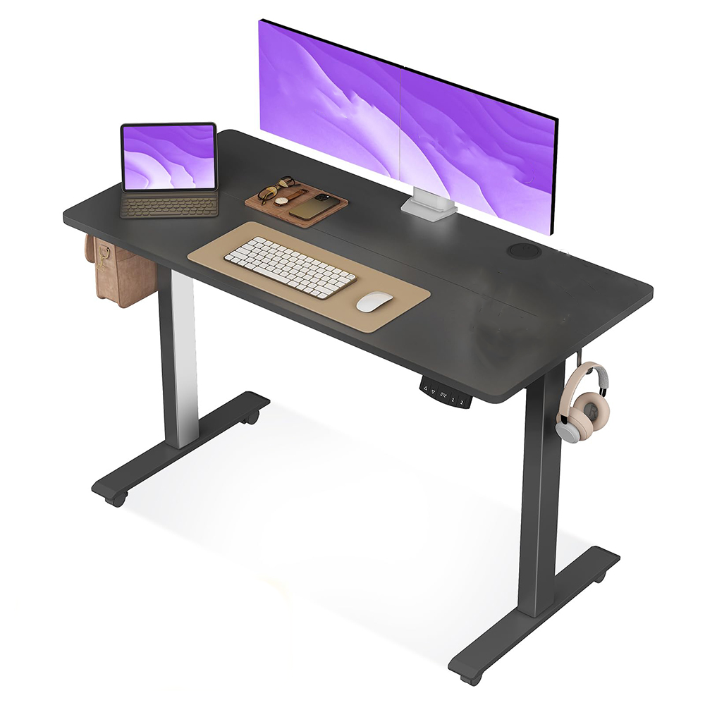 Dollcini Otthon, elektromosan állítható íróasztal – USB portokkal és ergonomikus kialakítással