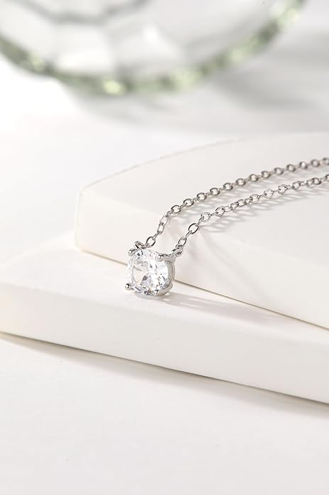 necklace, silver, large, with 925 silver detail, with a shiny detail, model 649031