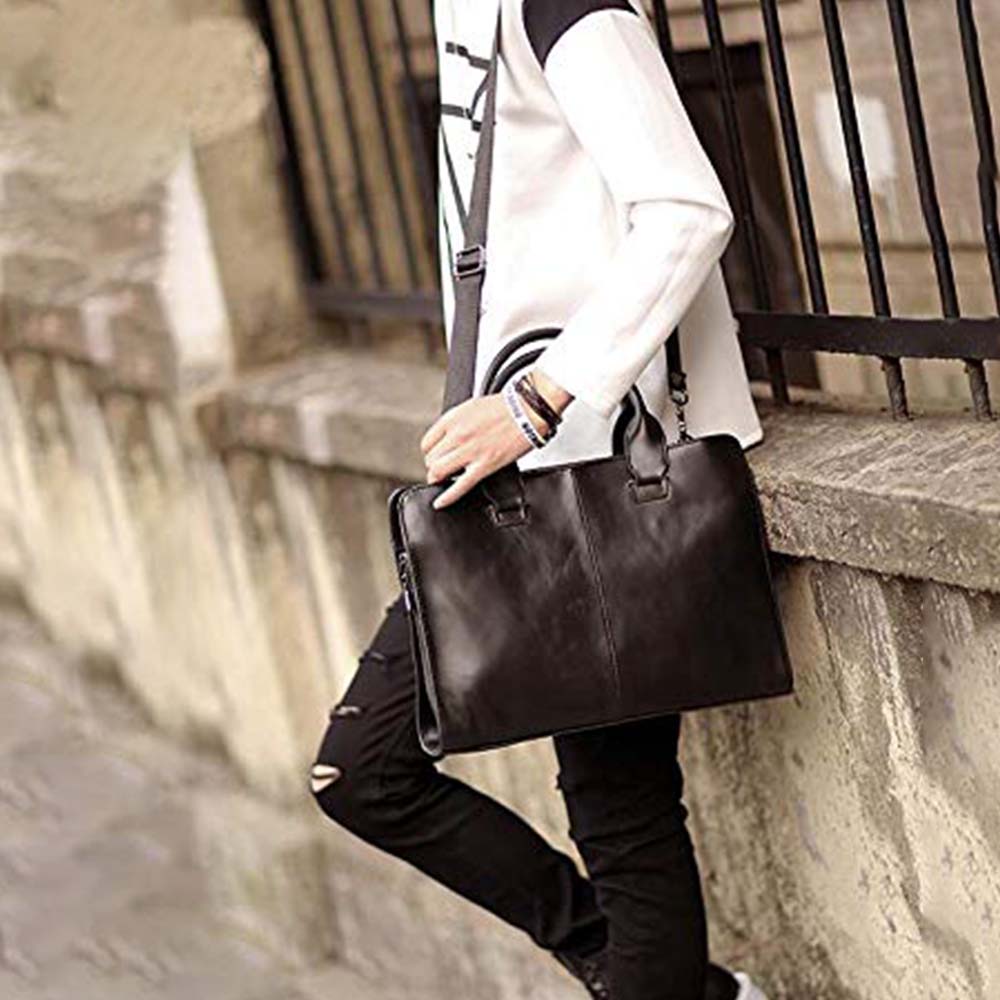 Dollcini, laptop kézitáska, 432501, Fekete műbőr