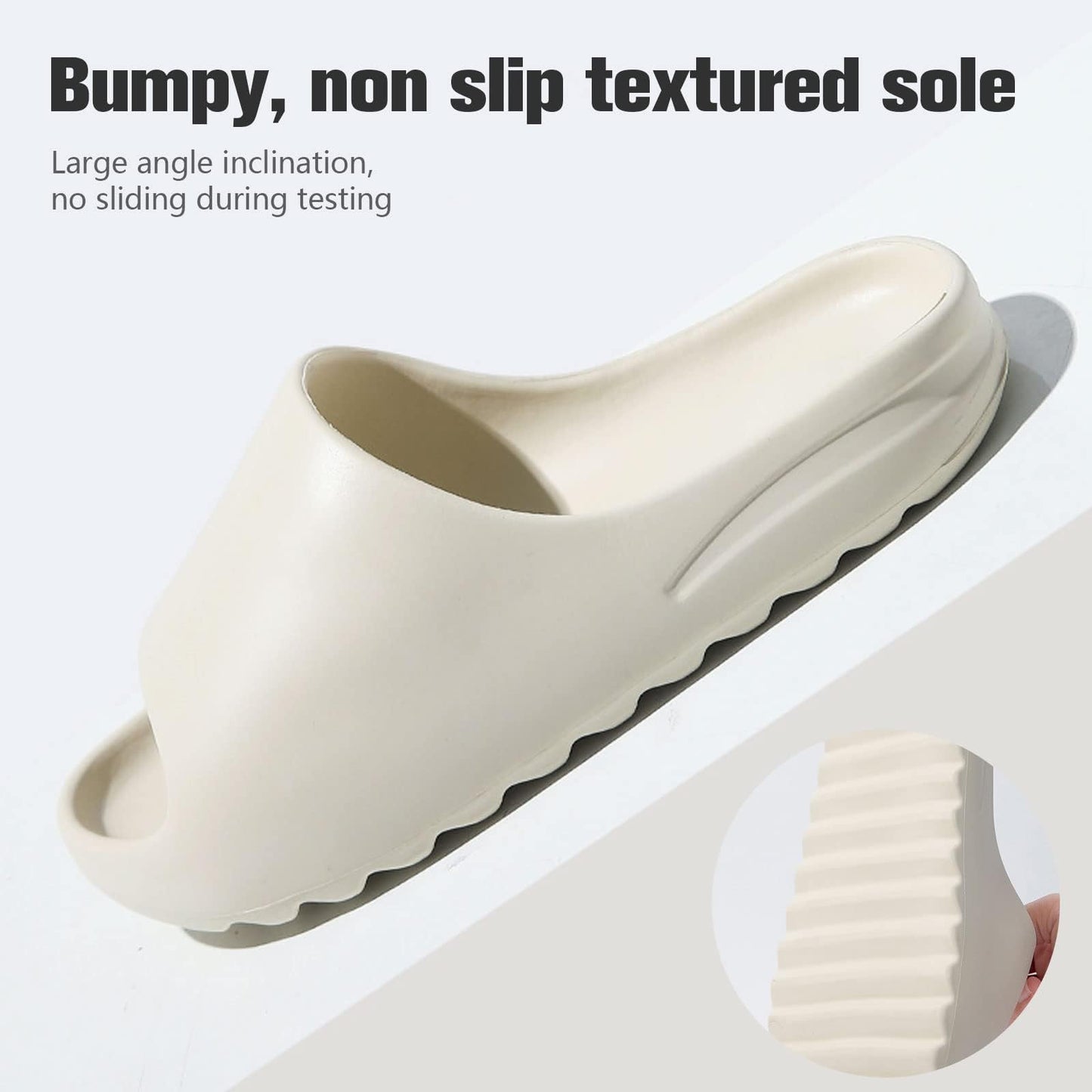 Dollcini Otthon, puha masszázspapucsok, unisex papucs, vastag talpú EVA papucsok, több színben, méretben és stílusban, tökéletesek otthonra és fürdőszobáb