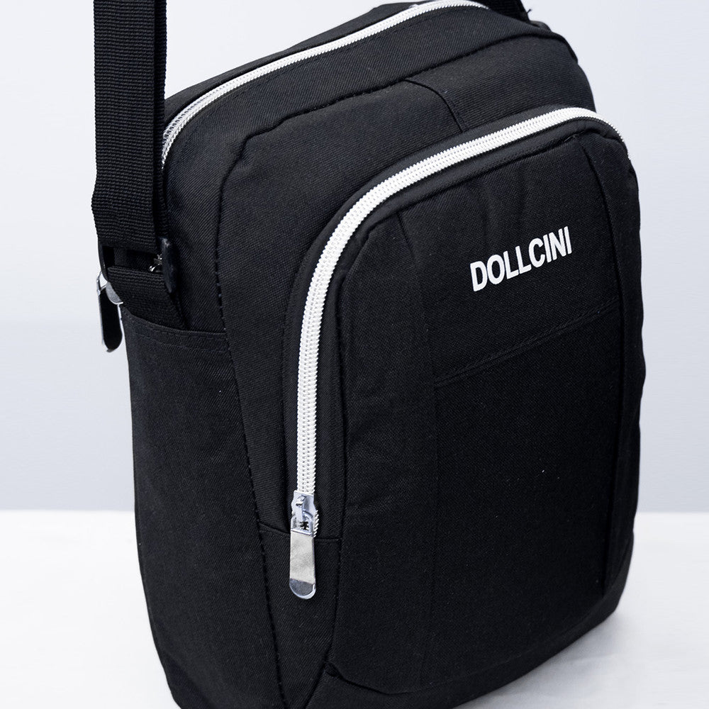 Dollcini férfi válltáska – többzsebes, kompakt, crossbody, utazáshoz és munkába