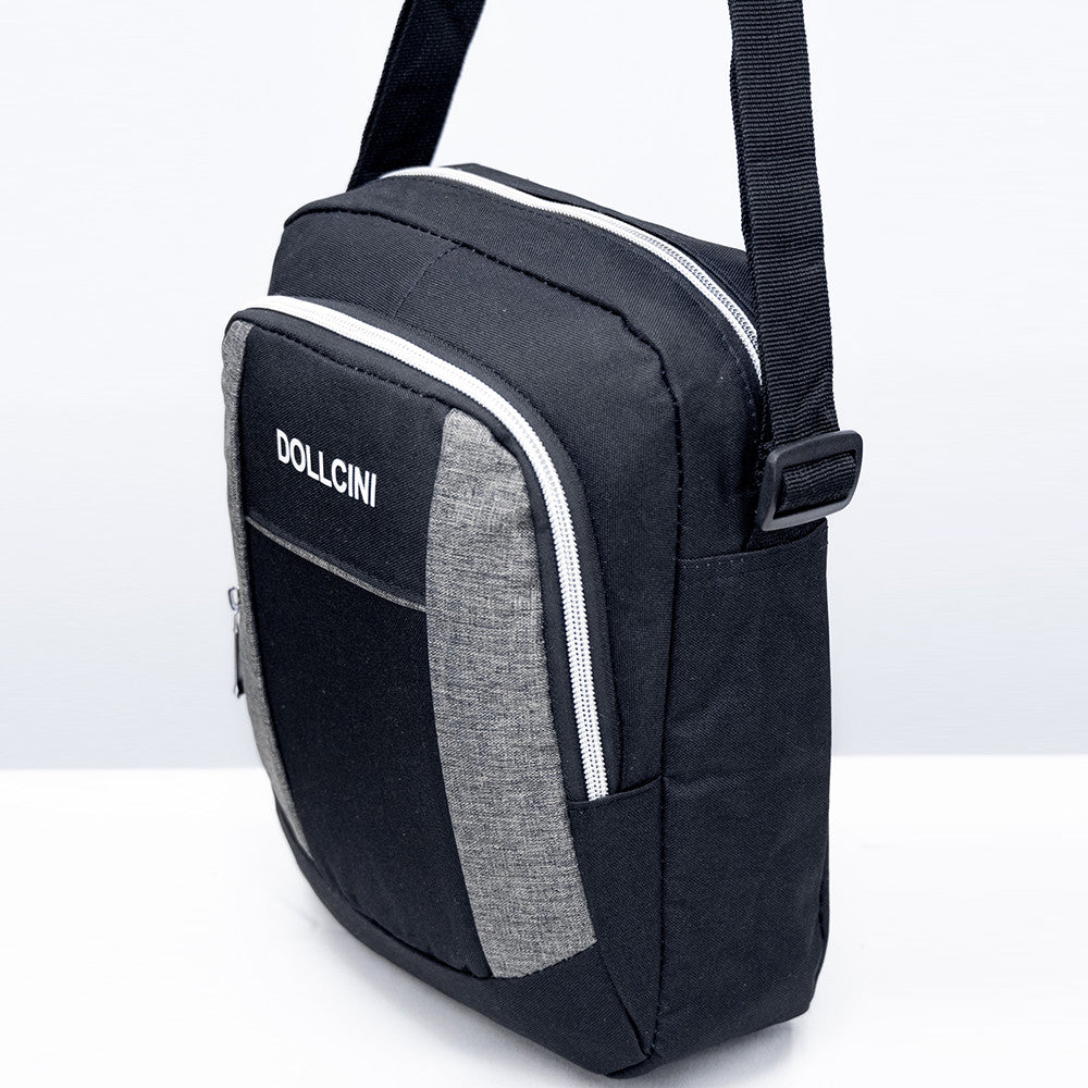 Dollcini férfi válltáska – többzsebes, kompakt, crossbody, utazáshoz és munkába