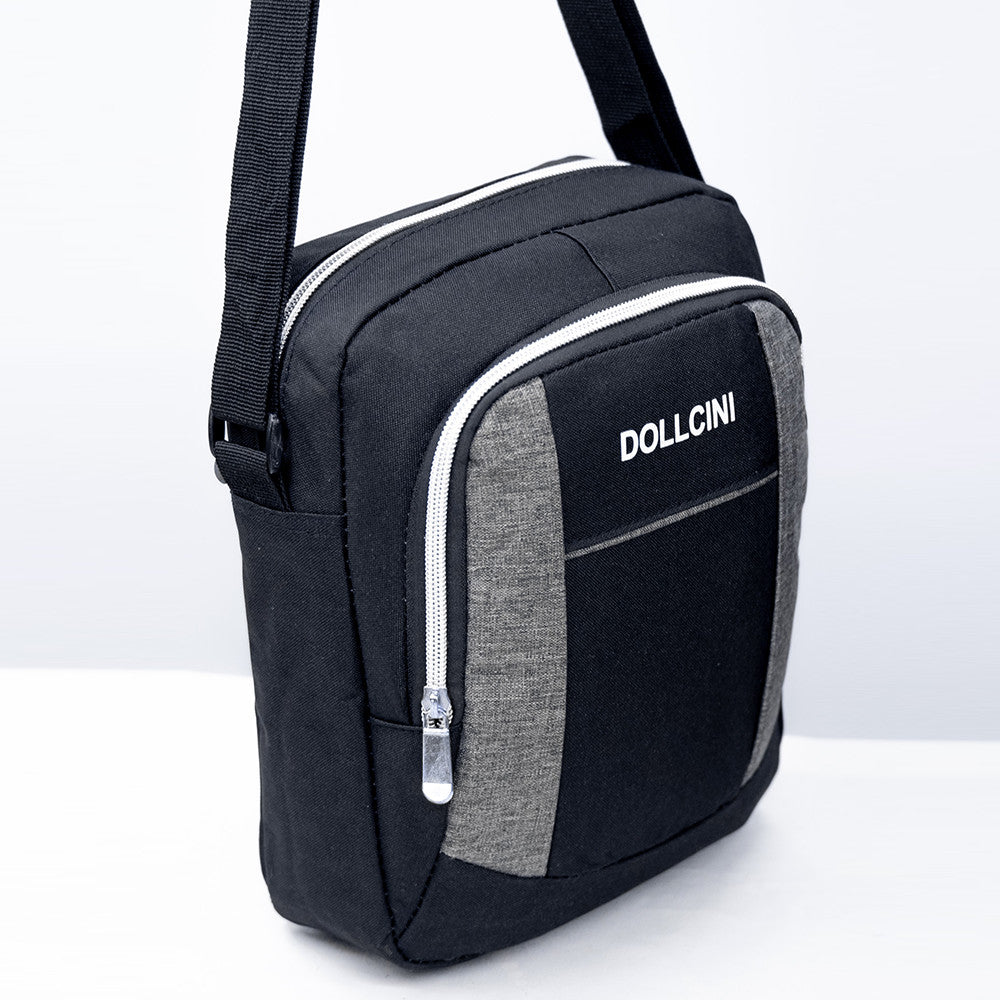 Dollcini férfi válltáska – többzsebes, kompakt, crossbody, utazáshoz és munkába