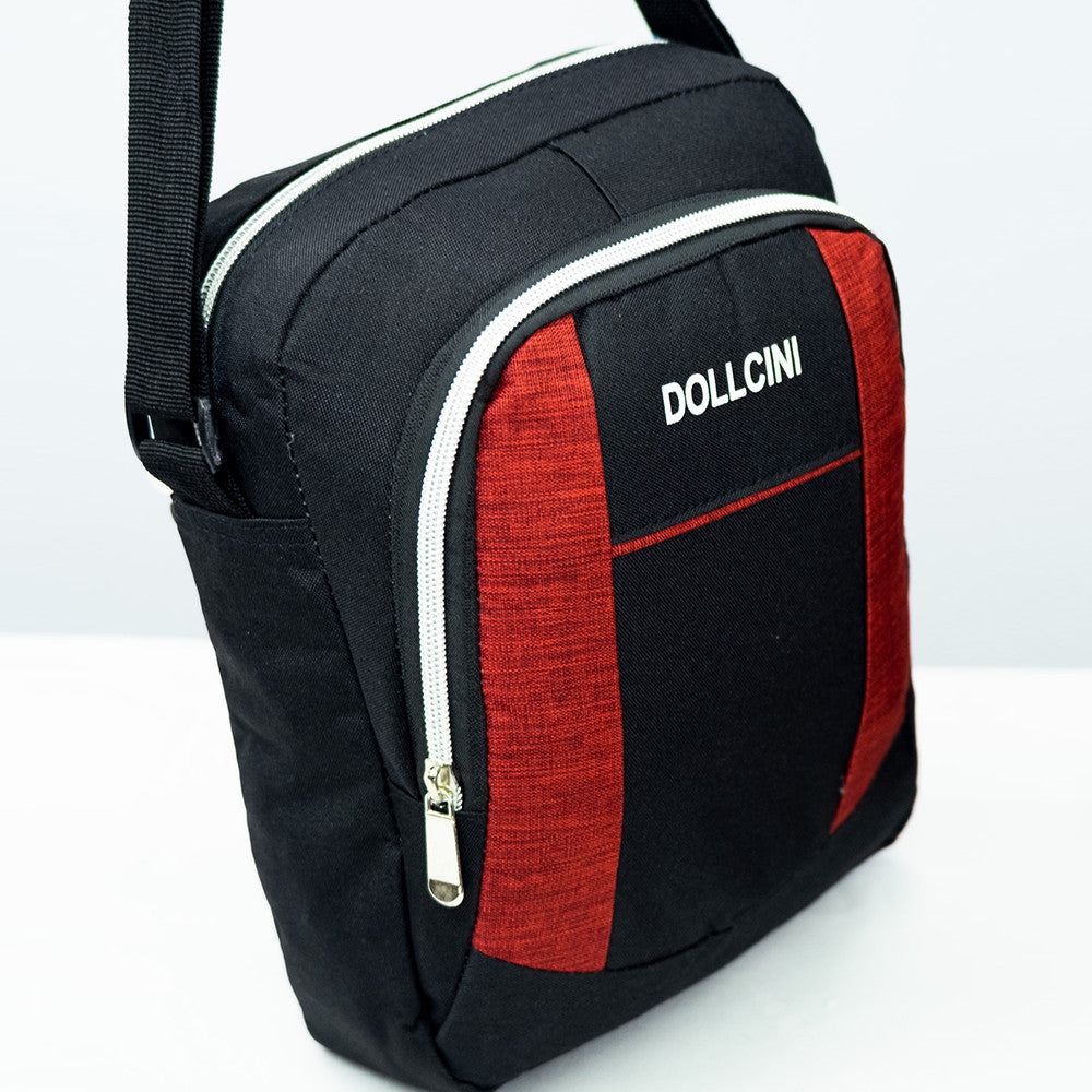 Dollcini férfi válltáska – többzsebes, kompakt, crossbody, utazáshoz és munkába