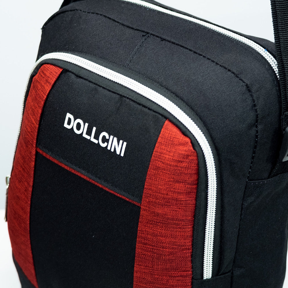 Dollcini férfi válltáska – többzsebes, kompakt, crossbody, utazáshoz és munkába