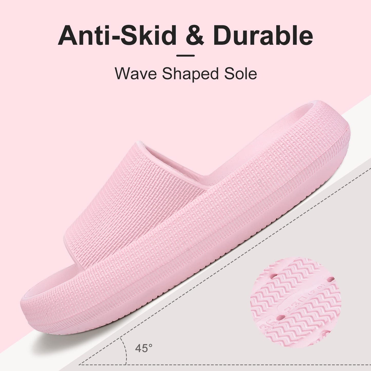 Dollcini Otthon, puha masszázspapucsok, unisex papucs, vastag talpú EVA papucsok, több színben, méretben és stílusban, tökéletesek otthonra és fürdőszobáb