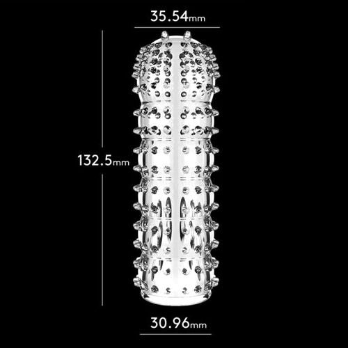Dollcini Nagyszemcsés Óvszer – Fokozott Élvezet, Latex, 10 db