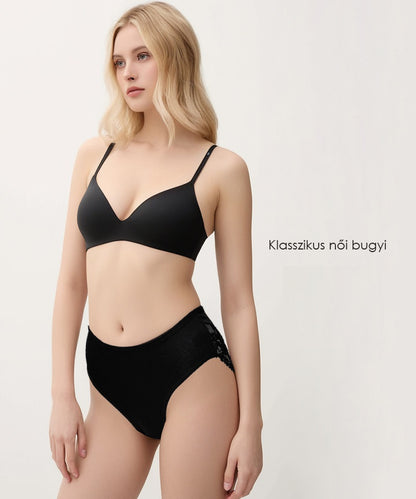 Dollcini, Klasične ženske spodnje hlačke, Brazilke, cvetlične čipkaste ženske spodnje hlačke, 95% bombaž + spandex - večbarvno, paket 6 kosov, 8972