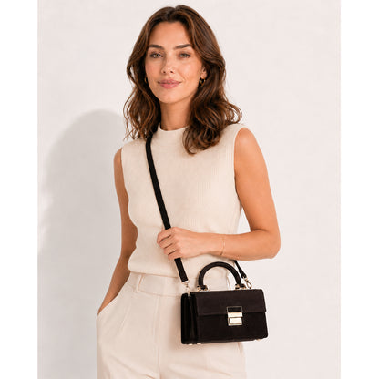 Dollcini Anti-Theft Mini Shoulder Bag – Corduroy Women's Phone Bag