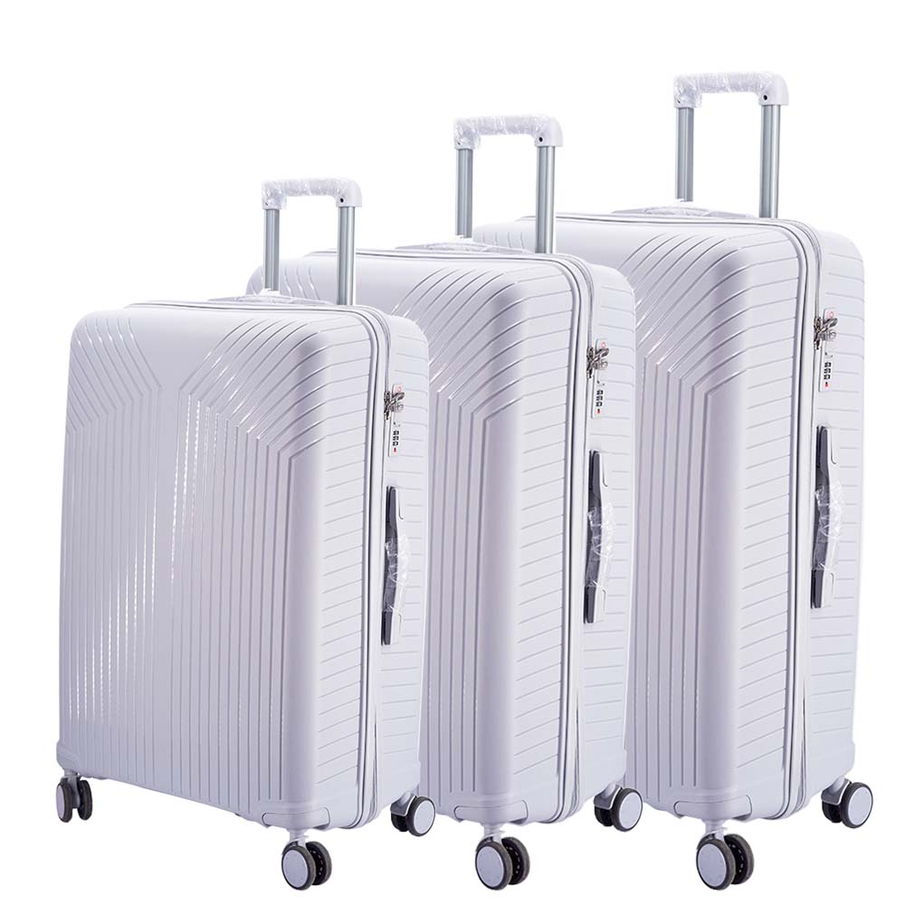 Dollcini, valiza World Travel 28" 24" 20" din material PP