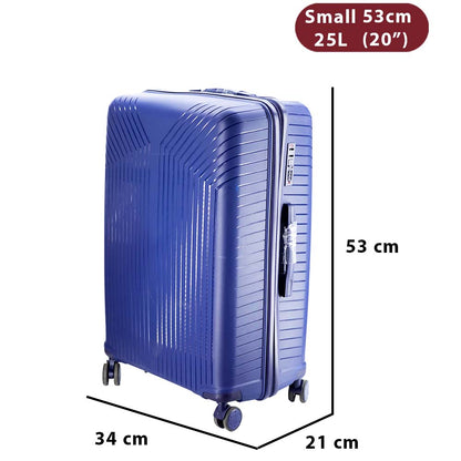 Dollcini, valiza World Travel 28" 24" 20" din material PP