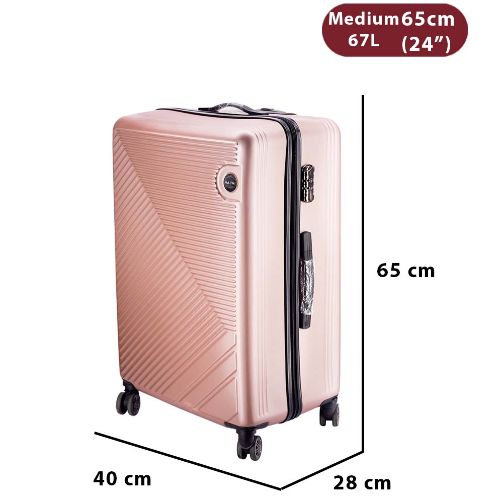 Dollcini, World Travel Suitcase 28"24"20" material ABS