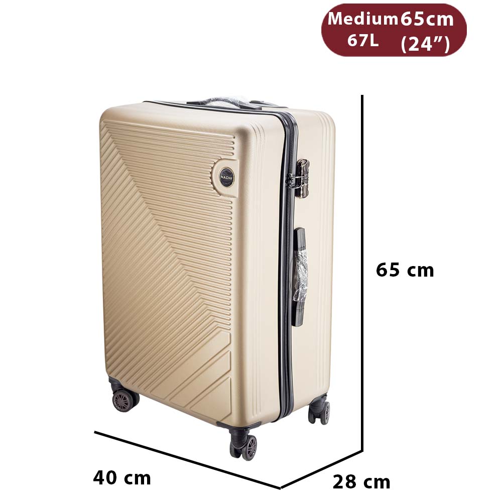 Dollcini, World Travel Suitcase 28"24"20" material ABS