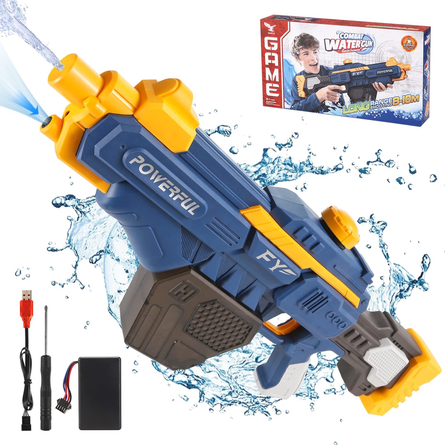 Dollcini, Electric water gun, Several colors