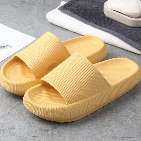 Dollcini, Unisex cloud slippers, Yellow