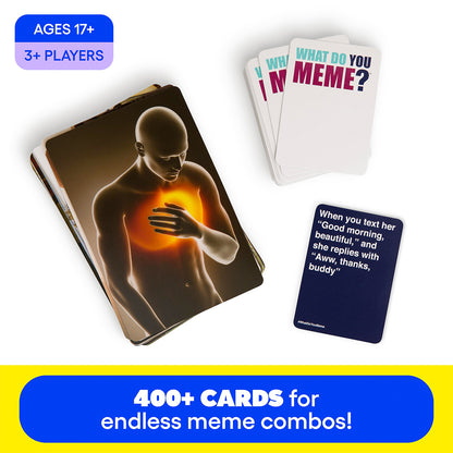 Dollcini, What do you MEME? Core Game - A fun adult party game for meme lovers