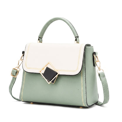 Dollcini Elegant Women's Handbag – Compact Faux Leather, Adjustable Strap