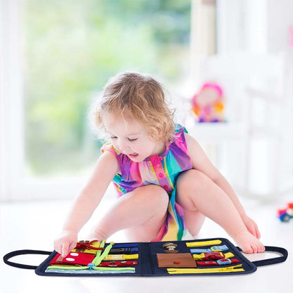 Dollcini, Montessori educational toy, for sensory and basic motor development, for children, in several colors