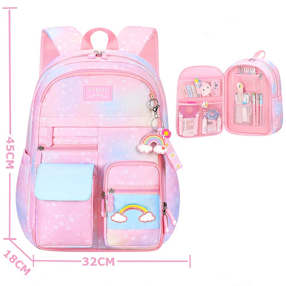 Dollcini, Girl's school bag, school backpack, in several colors