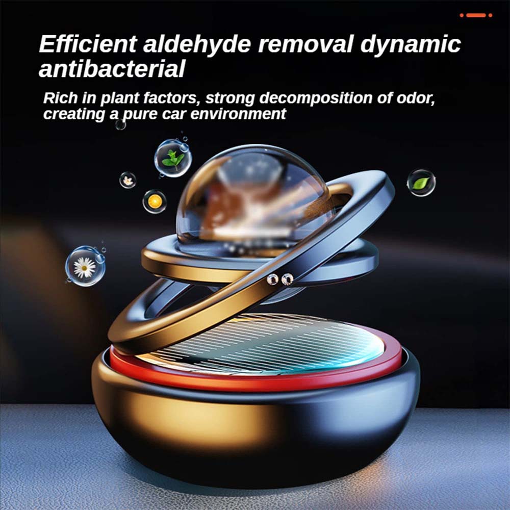 Dollcini, Car Solar Air Freshener: Rotatable Air Purifier Aroma Diffuser, Several versions