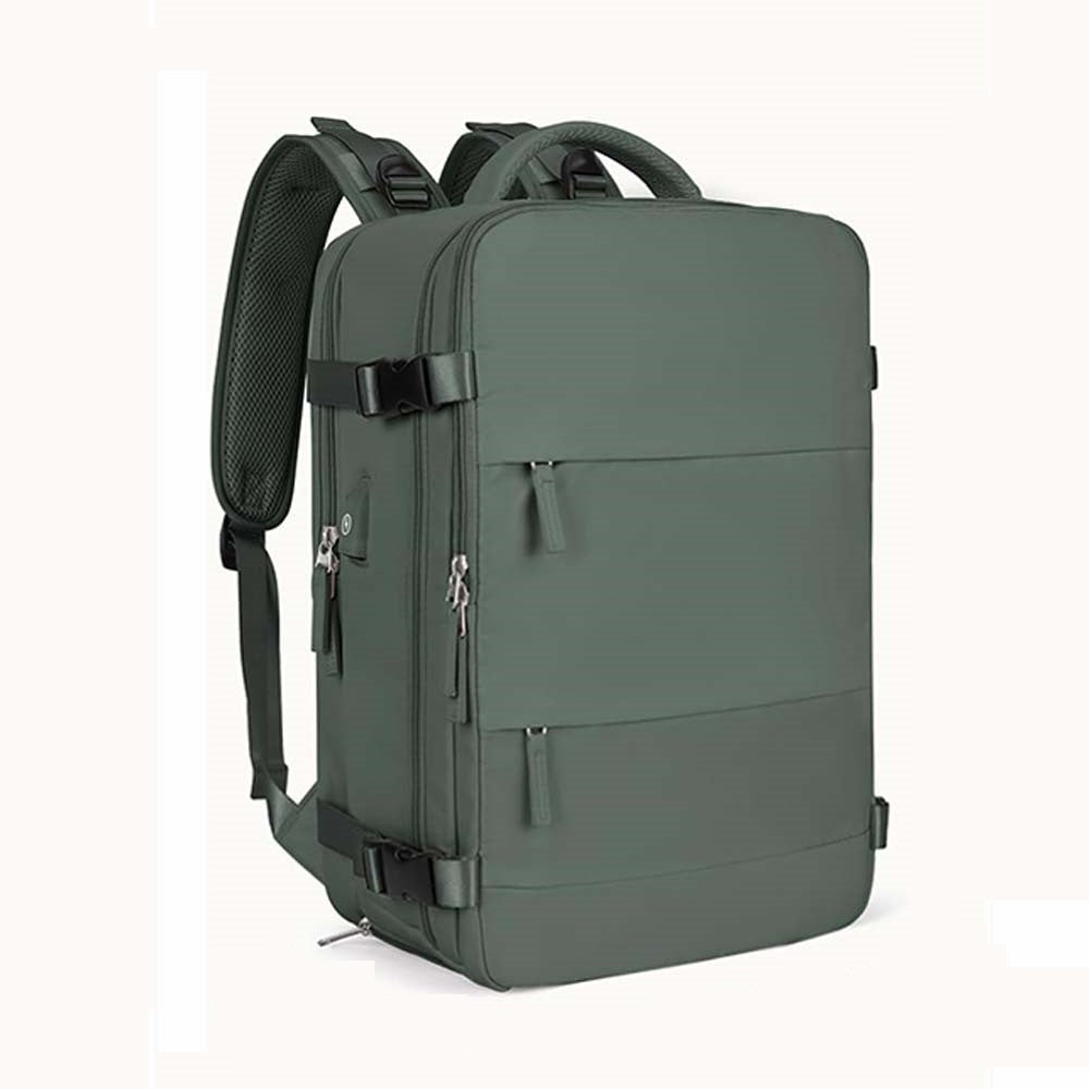Dollcini Waterproof Men's Travel Backpack – Scratch-Resistant, Double Zipper