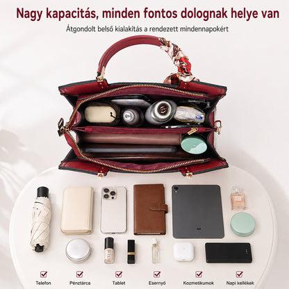 Dollcini Elegáns Női Műbőr Crossbody Táska – Vízálló, Praktikus