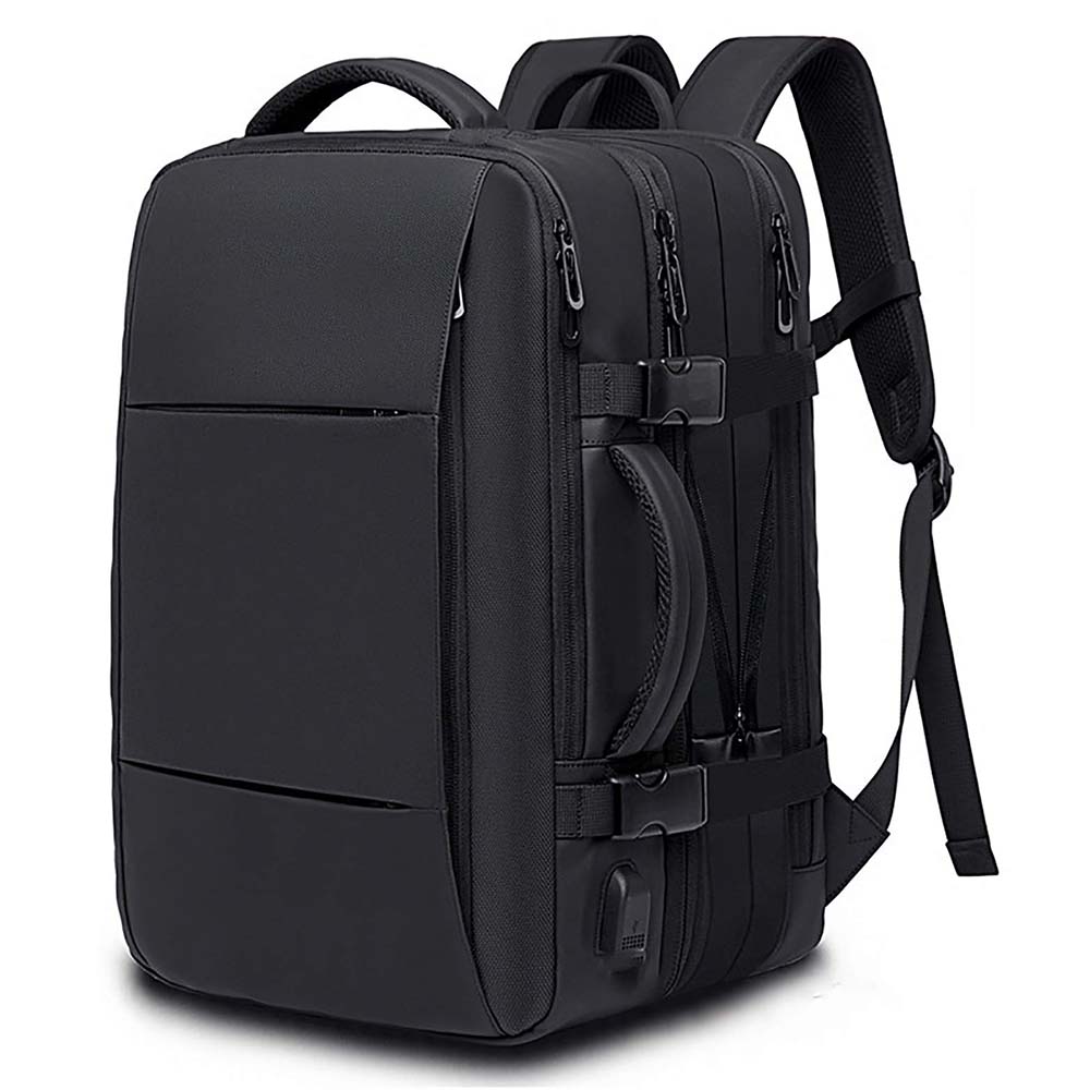 Dollcini, Men's backpack, Black, 30 x 14 x 44 cm