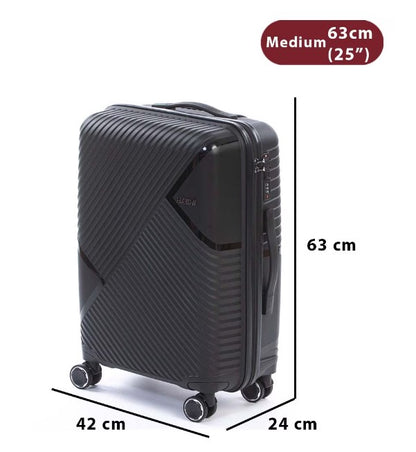 Dollcini, World Travel Suitcase 19", 54 x 21x 37cm