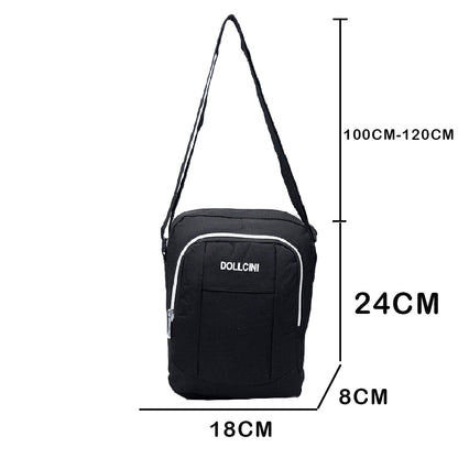 Dollcini férfi válltáska – többzsebes, kompakt, crossbody, utazáshoz és munkába