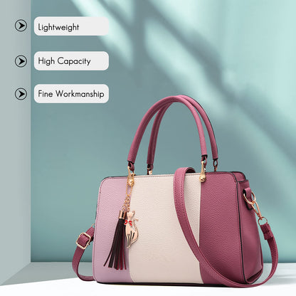 Dollcini Női Kézitáska – Elegáns PU Bőr, Cipzáras, Állítható Pánttal, Kézitáska és Crossbody Táska