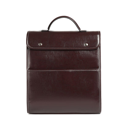 Dollcini valódi bőr női hátizsák – elegáns retro stílus, laptop rekesszel, üzleti és mindennapi használatra,Több színben