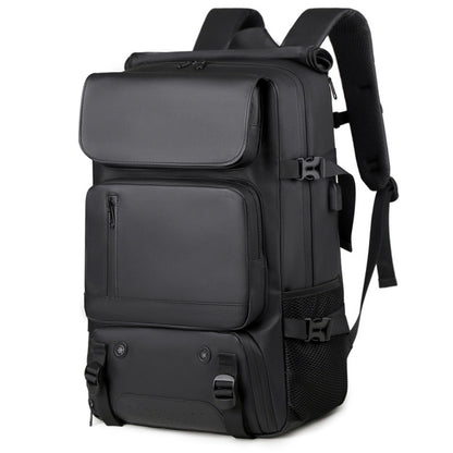 Dollcini Minimalista Vízálló Laptop Hátizsák – Uniszex Elegáns Városi Táska Iskolába, Munkába és Utazáshoz,fekete