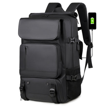 Dollcini Minimalista Vízálló Laptop Hátizsák – Uniszex Elegáns Városi Táska Iskolába, Munkába és Utazáshoz,fekete