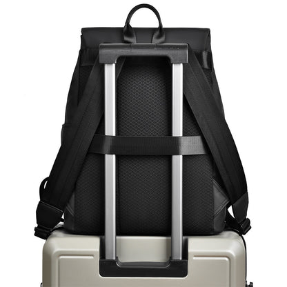 Dollcini Minimalista Vízálló Laptop Hátizsák – Uniszex Elegáns Városi Táska Iskolába, Munkába és Utazáshoz,fekete