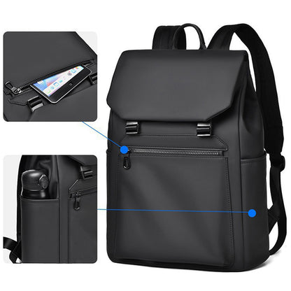 Dollcini Minimalista Vízálló Laptop Hátizsák – Uniszex Elegáns Városi Táska Iskolába, Munkába és Utazáshoz,fekete