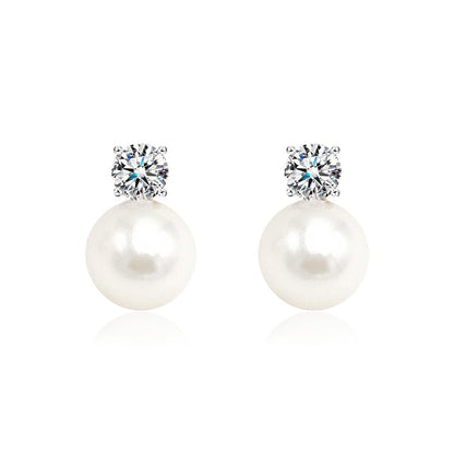 Dollcini Pearl ékszerkészlet 4/8/10 mm - Rózsa/tulipán medál nyaklánc és gyöngy fülbevaló
