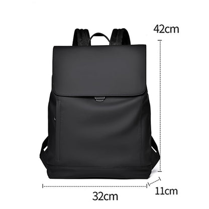 Dollcini Minimalista Vízálló Laptop Hátizsák – Uniszex Elegáns Városi Táska Iskolába, Munkába és Utazáshoz,fekete