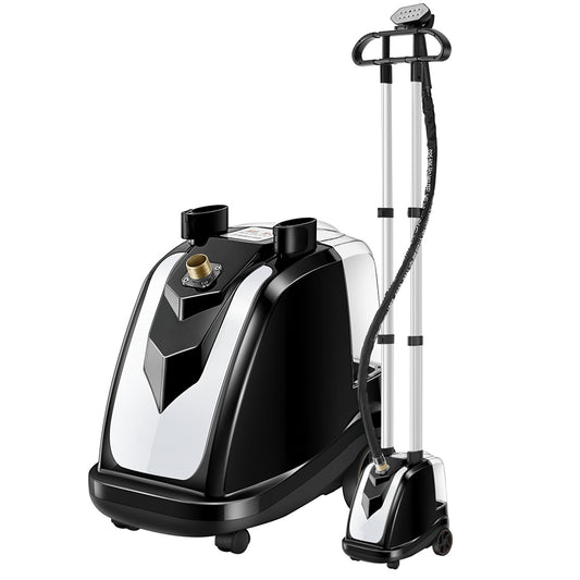 Dollcini Otthon, Teljes Réz Ruhagőzölő 2200W – 3,5L Tartály, 10 Lyukú Gőzfej, Állítható Rúd, Profi Gőzölés