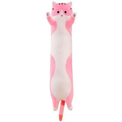 Dollcini Home Long Plush Cat – 60 cm, Multiple Colors