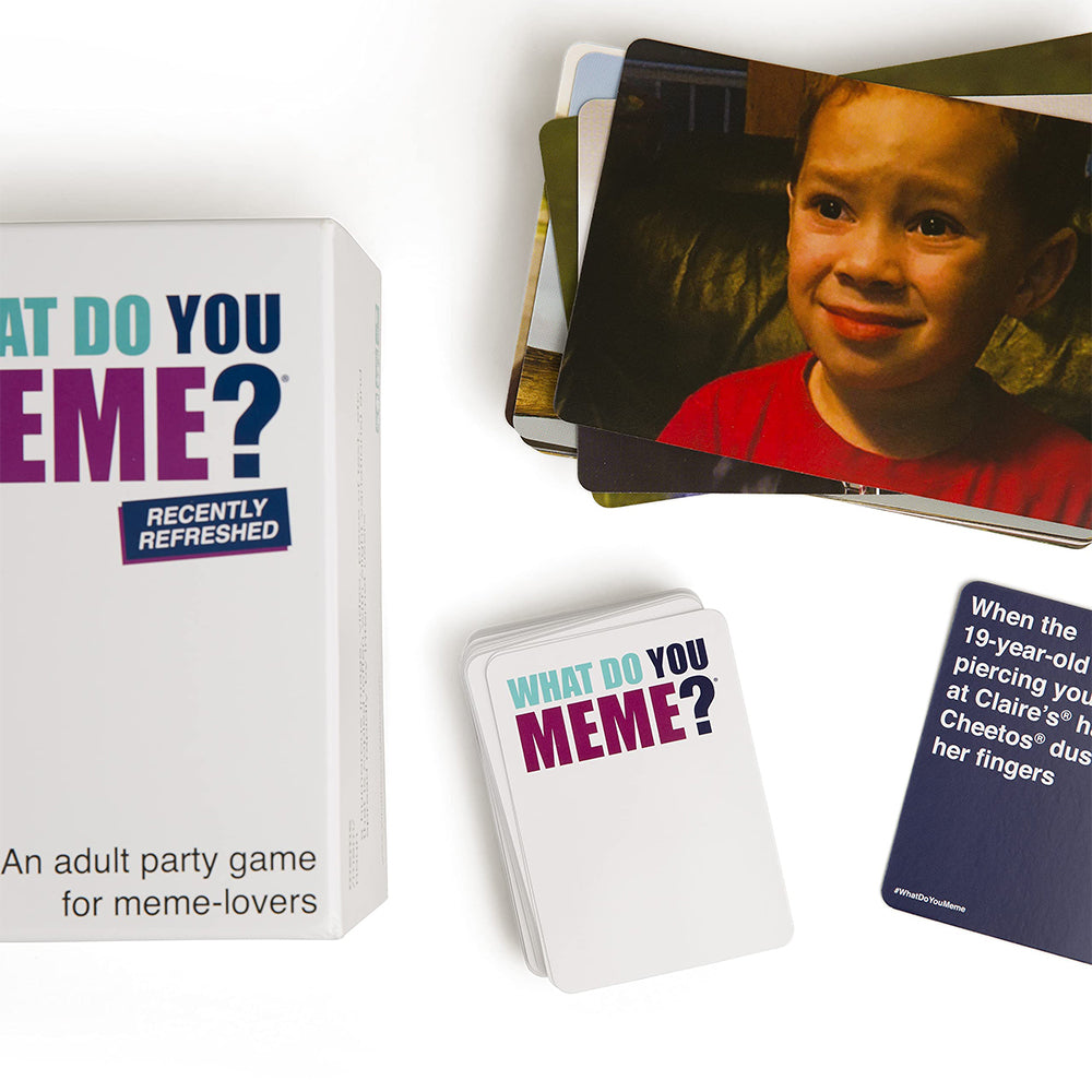 Dollcini, What do you MEME? Core Game - A fun adult party game for meme lovers