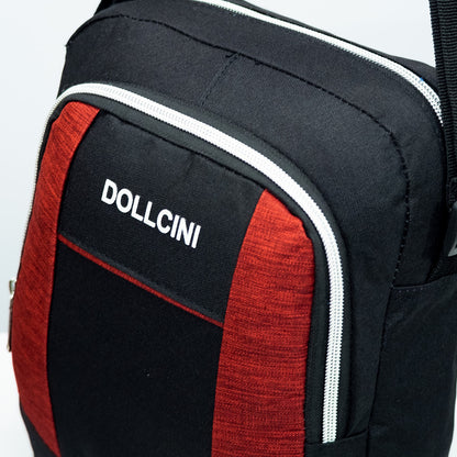 Dollcini férfi válltáska – többzsebes, kompakt, crossbody, utazáshoz és munkába