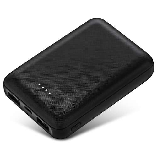 Dollcini, Elegáns fűthető női mellény, téli mellény, USB fűtési rendszerrel, Szélálló elektromos szigetelt kabát, Fekete